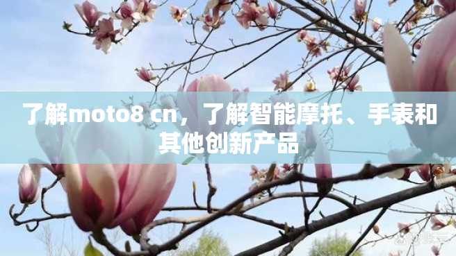了解moto8 cn,了解智能摩托、手表和其他创新产品 了解moto8 cn,了解智能摩托、手表和其他创新产品