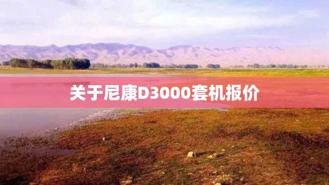 关于尼康D3000套机报价 关于尼康D3000套机报价