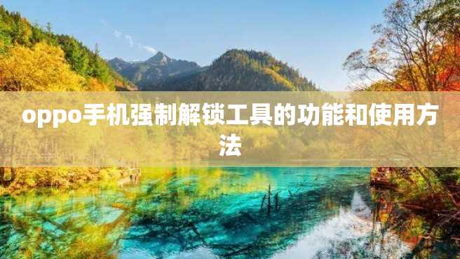 oppo手机强制解锁工具的功能和使用方法 oppo手机强制解锁工具的功能和使用方法