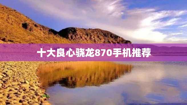 十大良心骁龙870手机推荐 十大良心骁龙870手机推荐