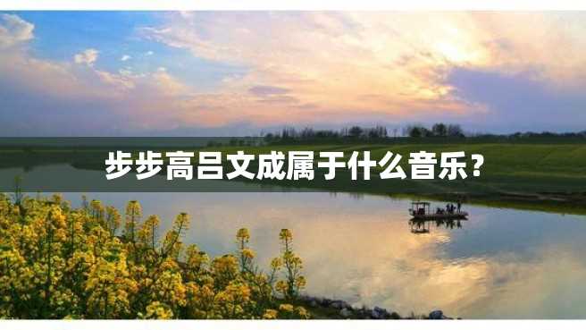 步步高吕文成属于什么音乐? 步步高吕文成属于什么音乐?