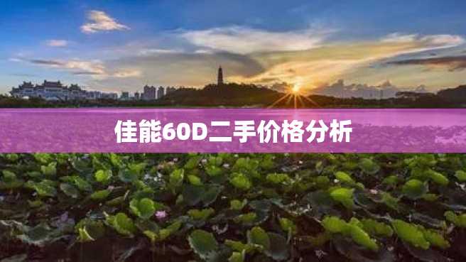佳能60D二手价格分析 佳能60D二手价格分析