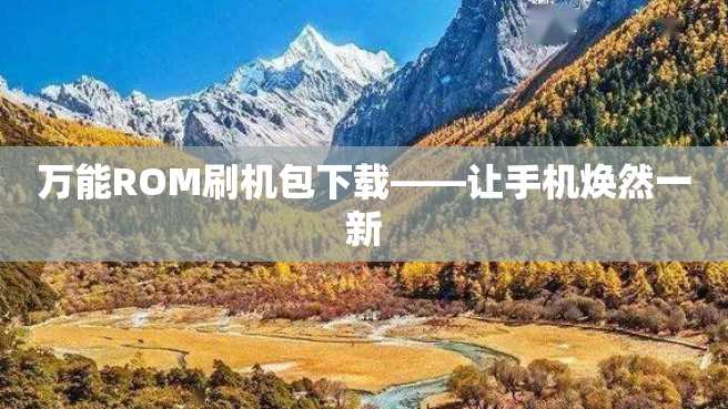 万能ROM刷机包下载——让手机焕然一新 万能ROM刷机包下载——让手机焕然一新
