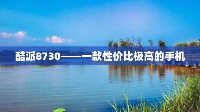 酷派8730——一款性价比极高的手机 酷派8730——一款性价比极高的手机