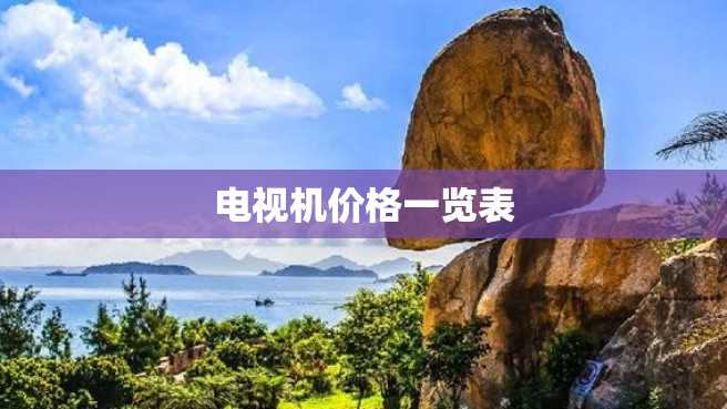电视机价格一览表 电视机价格一览表