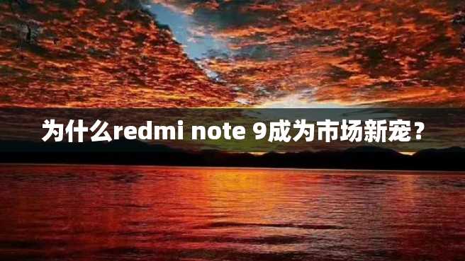为什么redmi note 9成为市场新宠? 为什么redmi note 9成为市场新宠?