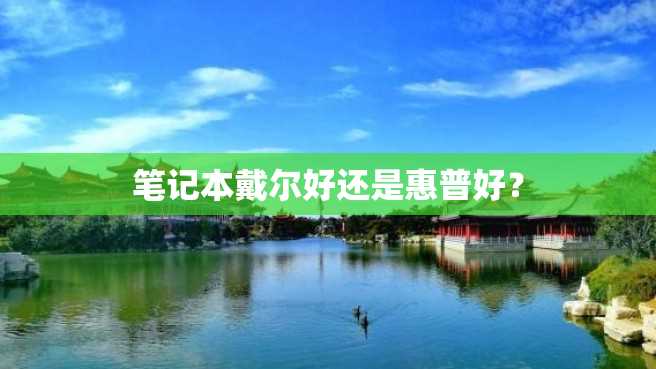 笔记本戴尔好还是惠普好? 笔记本戴尔好还是惠普好?