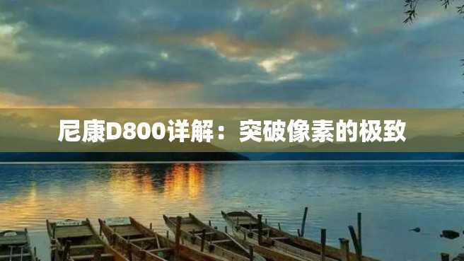 尼康D800详解:突破像素的极致 尼康D800详解:突破像素的极致