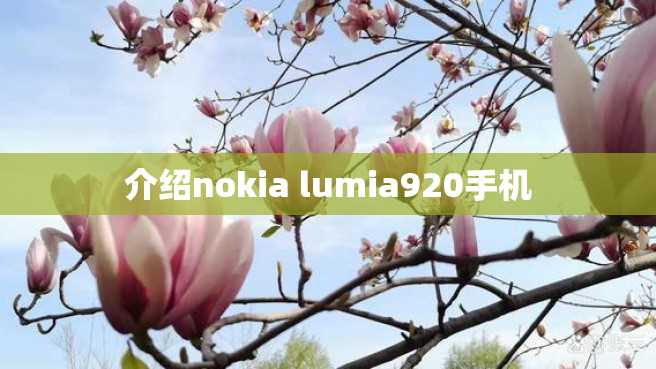 介绍nokia lumia920手机 介绍nokia lumia920手机