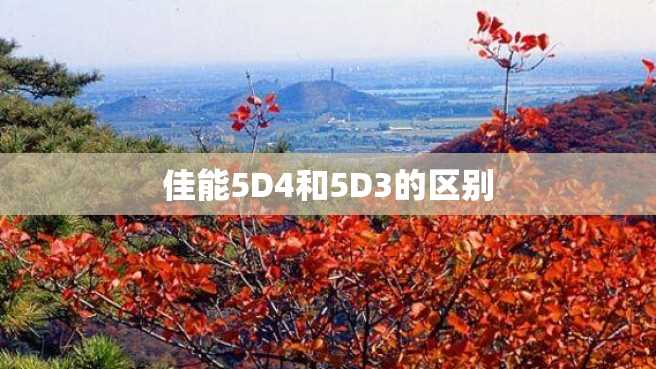 佳能5D4和5D3的区别 佳能5D4和5D3的区别