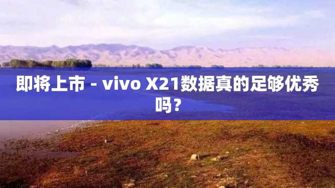 即将上市 - vivo X21数据真的足够优秀吗? 即将上市 - vivo X21数据真的足够优秀吗?