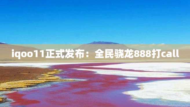 iqoo11正式发布:全民骁龙888打call iqoo11正式发布:全民骁龙888打call