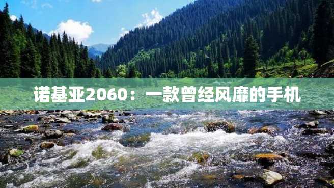诺基亚2060:一款曾经风靡的手机 诺基亚2060:一款曾经风靡的手机