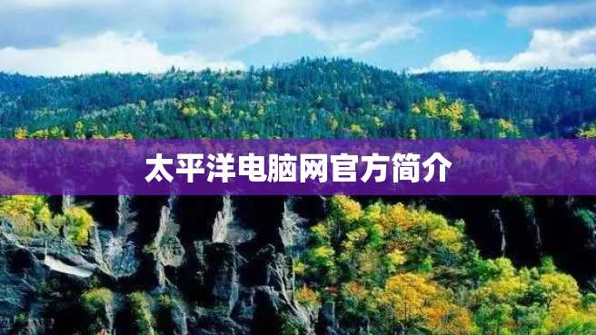 太平洋电脑网官方简介 太平洋电脑网官方简介