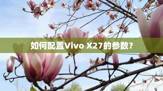 如何配置Vivo X27的参数? 如何配置Vivo X27的参数?