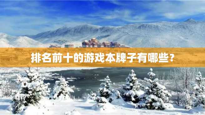 排名前十的游戏本牌子有哪些? 排名前十的游戏本牌子有哪些?