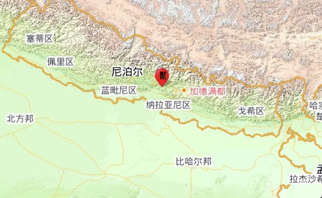 尼泊尔发生5.0级地震了吗