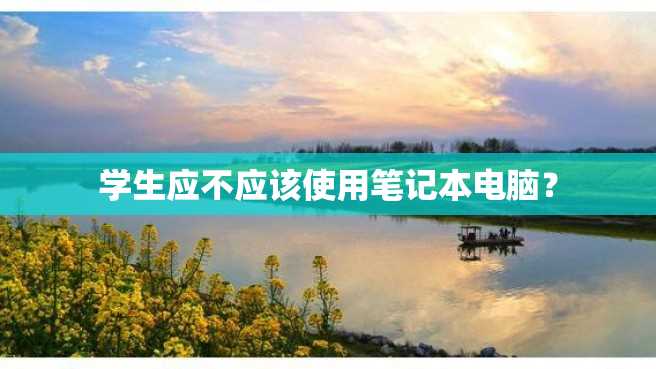 学生应不应该使用笔记本电脑? 学生应不应该使用笔记本电脑?