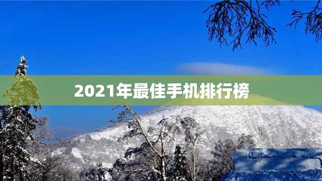 2023年最佳手机排行榜