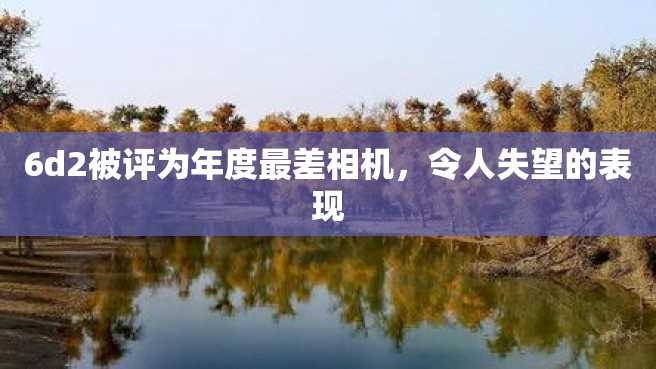 6d2被评为年度最差相机,令人失望的表现 6d2被评为年度最差相机,令人失望的表现