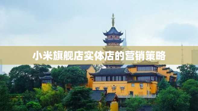 小米旗舰店实体店的营销策略 小米旗舰店实体店的营销策略