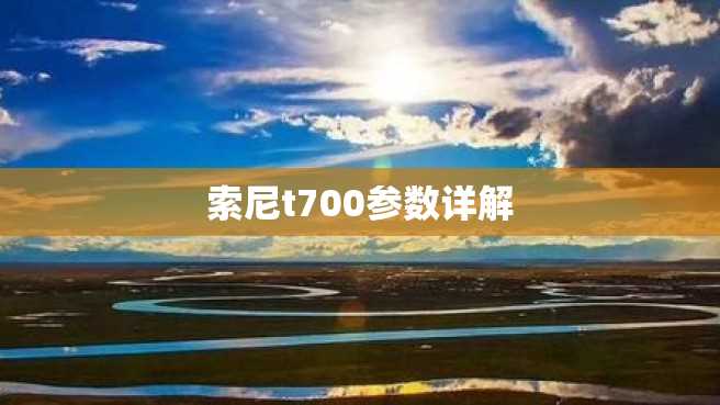 索尼t700参数详解 索尼t700参数详解