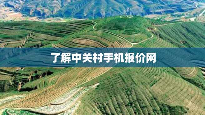 了解中关村手机报价网 了解中关村手机报价网