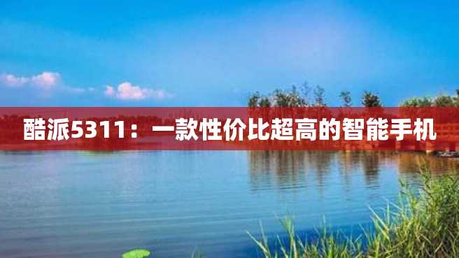 酷派5311:一款性价比超高的智能手机 酷派5311:一款性价比超高的智能手机