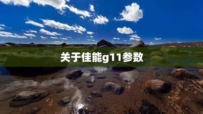 关于佳能g11参数 关于佳能g11参数