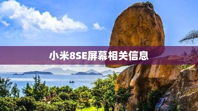 小米8SE屏幕相关信息 小米8SE屏幕相关信息