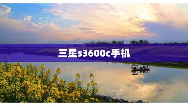 三星s3600c手机 三星s3600c手机