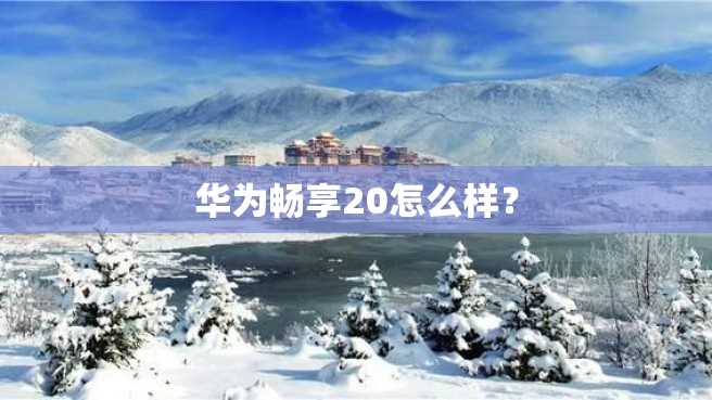 华为畅享20怎么样? 华为畅享20怎么样?