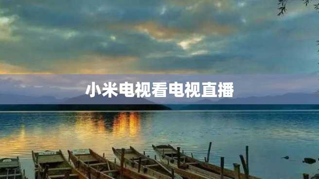 小米电视看电视直播 小米电视看电视直播