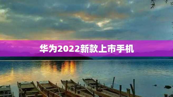 华为2022新款上市手机 华为2022新款上市手机