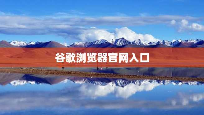 谷歌浏览器官网入口