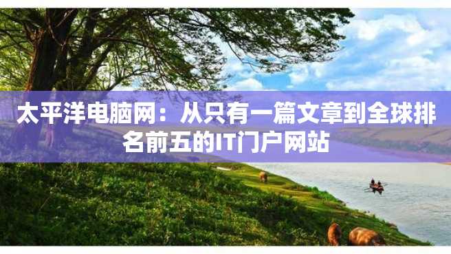 太平洋电脑网:从只有一篇文章到全球排名前五的IT门户网站 太平洋电脑网:从只有一篇文章到全球排名前五的IT门户网站