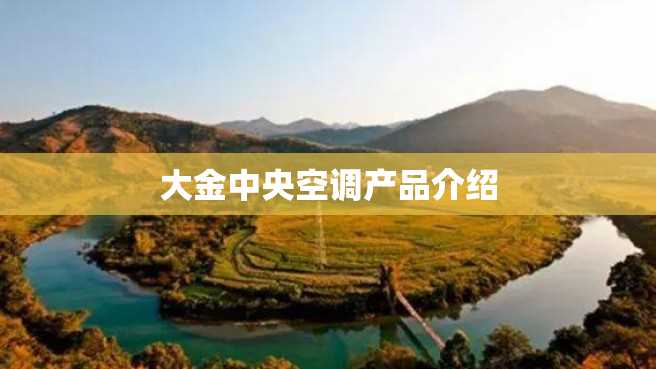 大金中央空调产品介绍 大金中央空调产品介绍