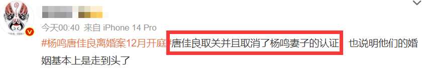 杨鸣妻子疑发长文曝男方出轨细节 球星的家庭幸福岌岌可危?