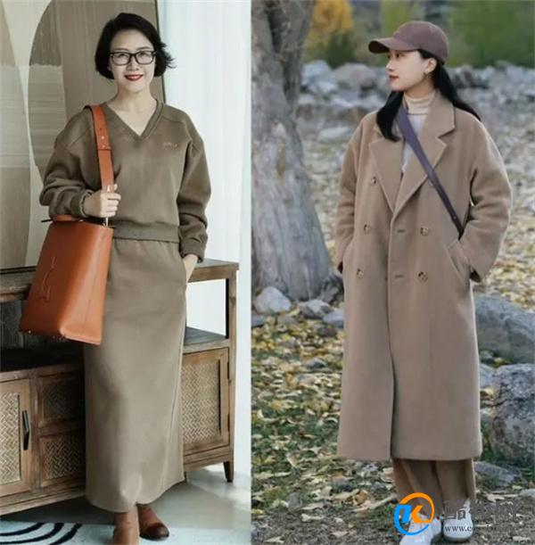 这才是50岁的女人得体的秋冬装扮!自然真实简约,谁学谁好看