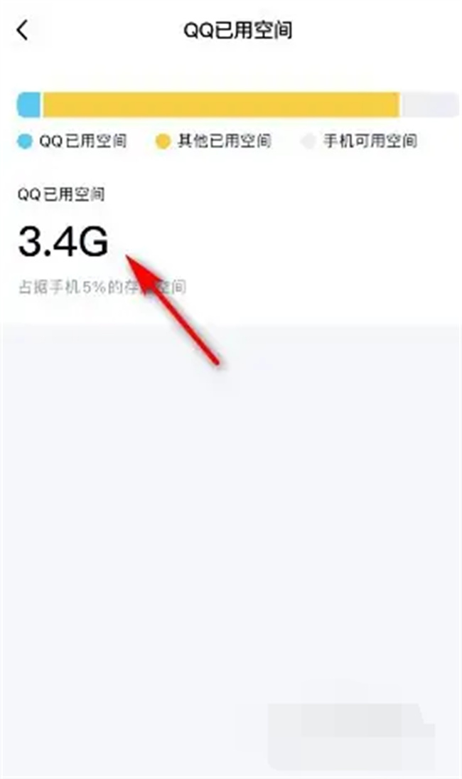 手机QQ怎么查看QQ已用空间 手机QQ已用空间在哪看