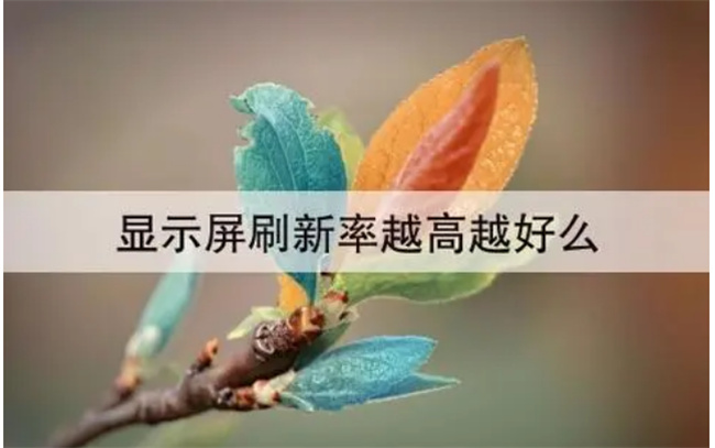 iphone屏幕中的刷新率怎么调 刷新率是什么意思