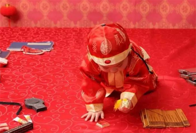 孩子抓周准不准