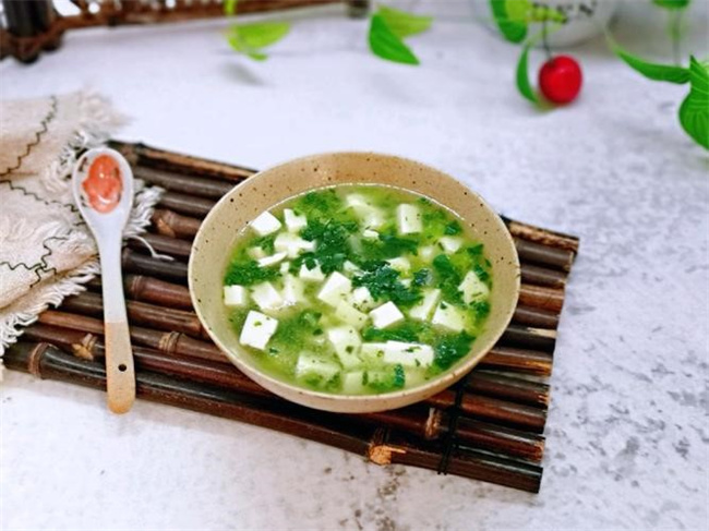 青菜豆腐汤怎么做