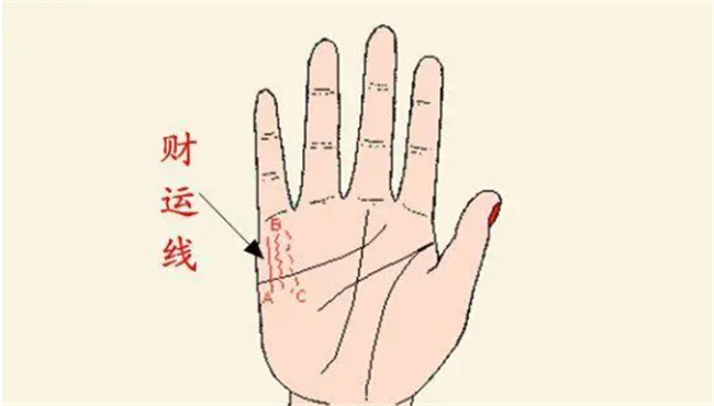 手上的财运线怎么看