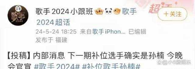 老友补位《歌手2024》 网友辣评：网恋是王力宏 奔现是孙楠