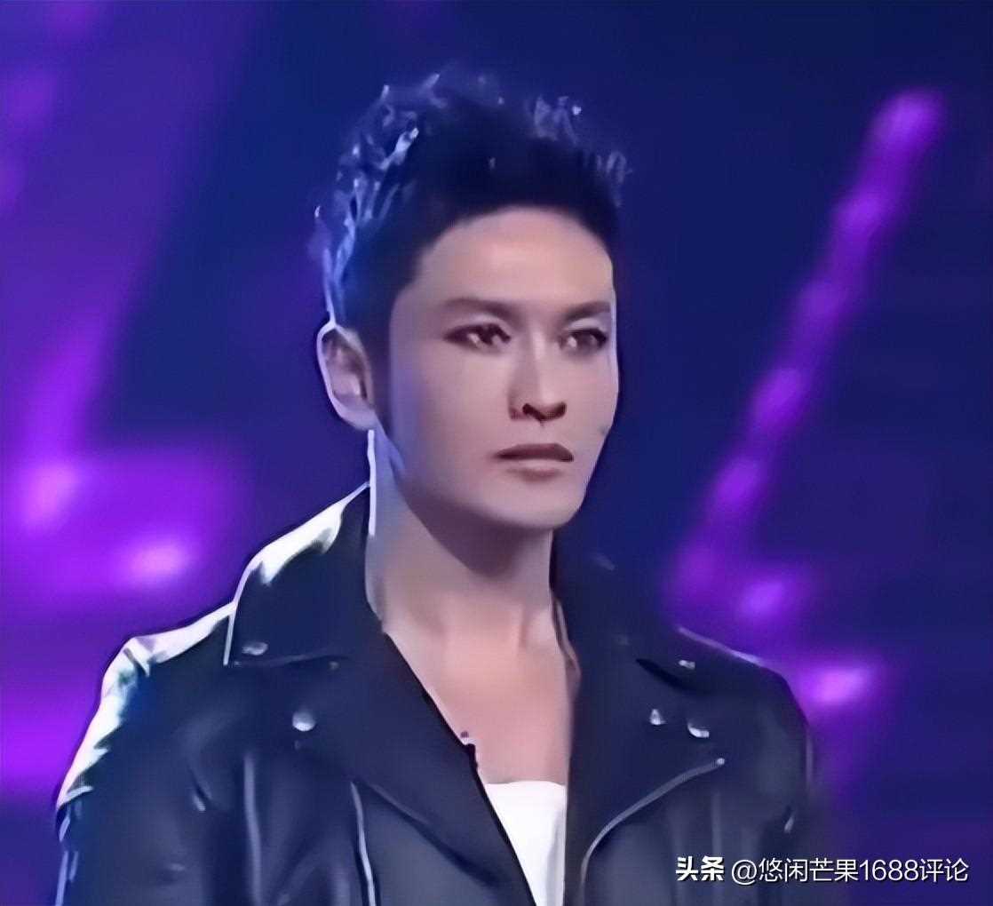 黄晓明十年前化过亚当烟熏妆 妖气十足逗死人了