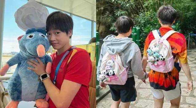 网友偶遇全红婵陈艺文逛动物园
