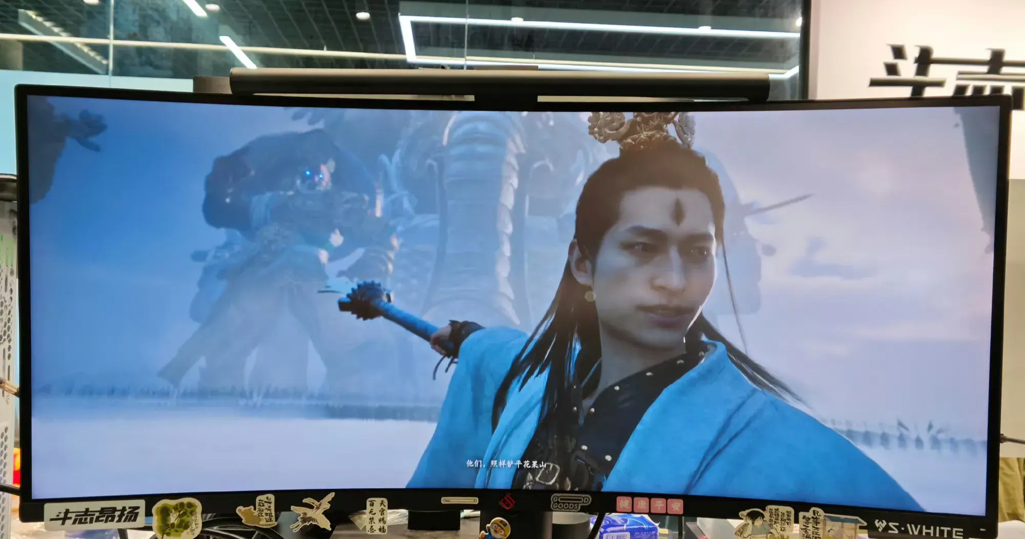 《黑神话悟空》二郎神撞脸张翰 网友直呼：天庭也玩跨界
