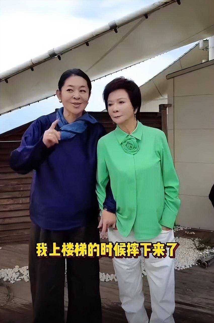65岁倪萍自曝从楼梯摔下骨折 躺床三个月未出门